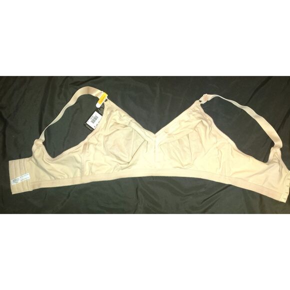 NWT Bali Double Support Cotton Blend Wireless Bra Size 42DD Curvy RN 15763 - Picture 2 of 7